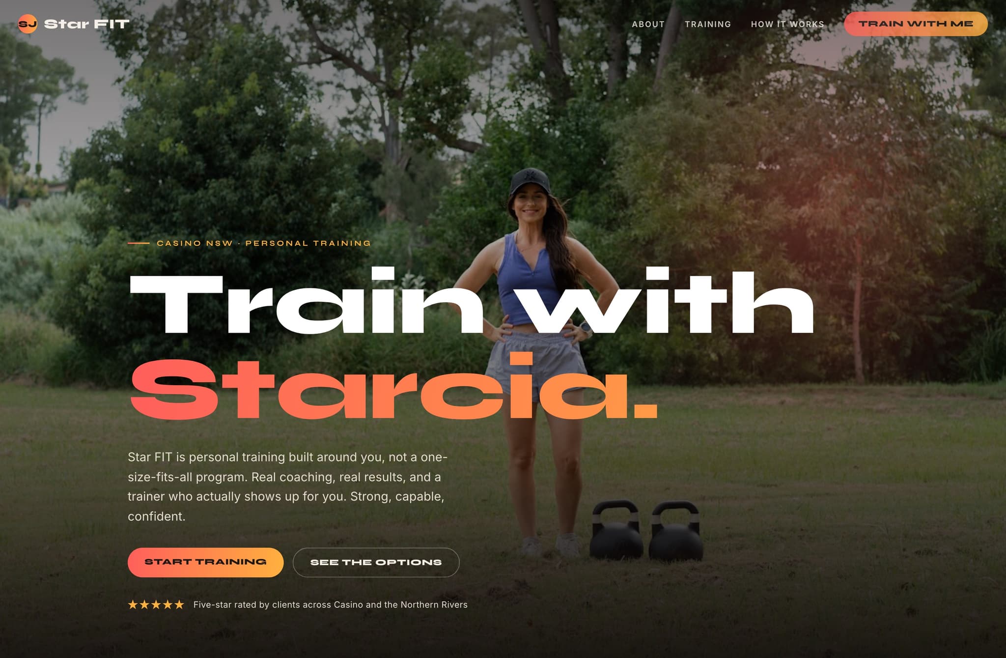 Star FIT, Web Design project thumbnail